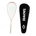 thumbnail image 1 of S SERENABLE Squash Racket Ergonomic Squash Racquet for Elastic Power and Control Balance Pink, 1 of 9