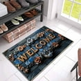 thumbnail image 4 of 3D Floral Print Doormat Set Modern Bath Rug Entryway Carpet High Absorbency Machine Washable Floor Mat For Bathroom Front Door Indoor, 4 of 4