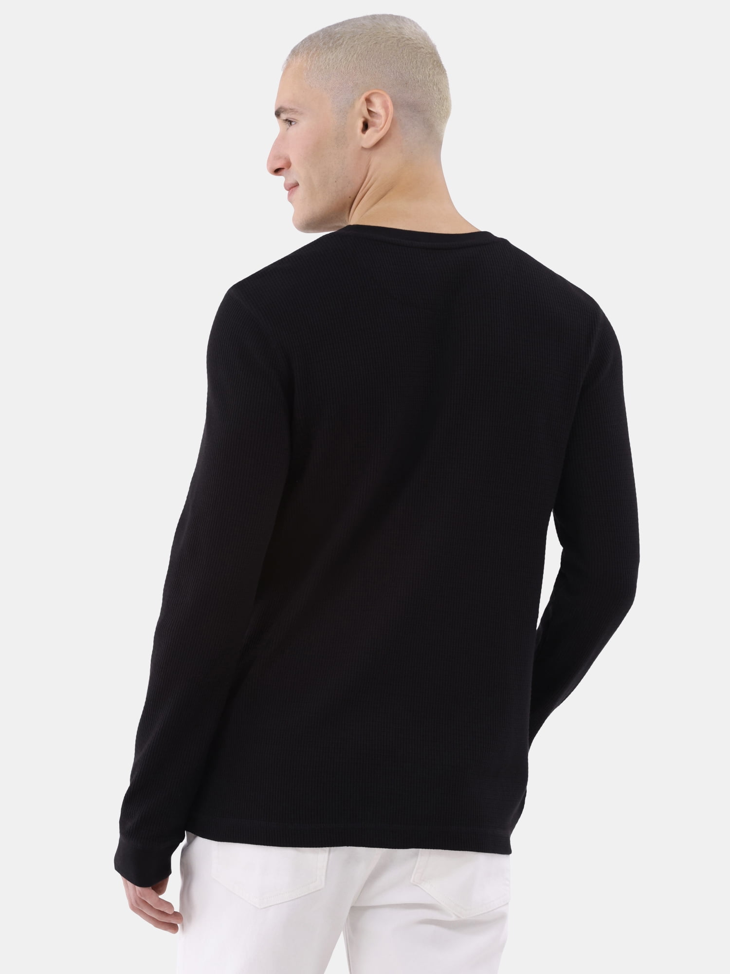George Men's and Big Men’s Thermal Top with Long Sleeves