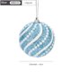 thumbnail image 3 of Bolas de Navidad blancas de 8 cm, adornos para árbol de Navidad, decoraciones navideñas para el hogar, bolas de espuma decorativas para árbol de Año Nuevo 2023, 3 of 5