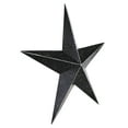 thumbnail image 5 of VHC Brands Patriotic Faceted Metal Star Black Wall Hanging 24x24, Independence Day Decor, American Star Design, Distressed Appearance Metal Wall Hanging, Star Shape, Country, Charcoal Black, 5 of 6