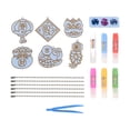 thumbnail image 1 of Kits de pintura de cristal Sunnimix para manualidades Juguetes de dibujo para niños, 1 of 8