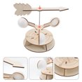 thumbnail image 4 of DIY Wind Vane Toy for Kids Educational Science Kit for Weather Experiments Wooden Assembly Model for Learning Wind Direction for Children Science Projects, 4 of 8