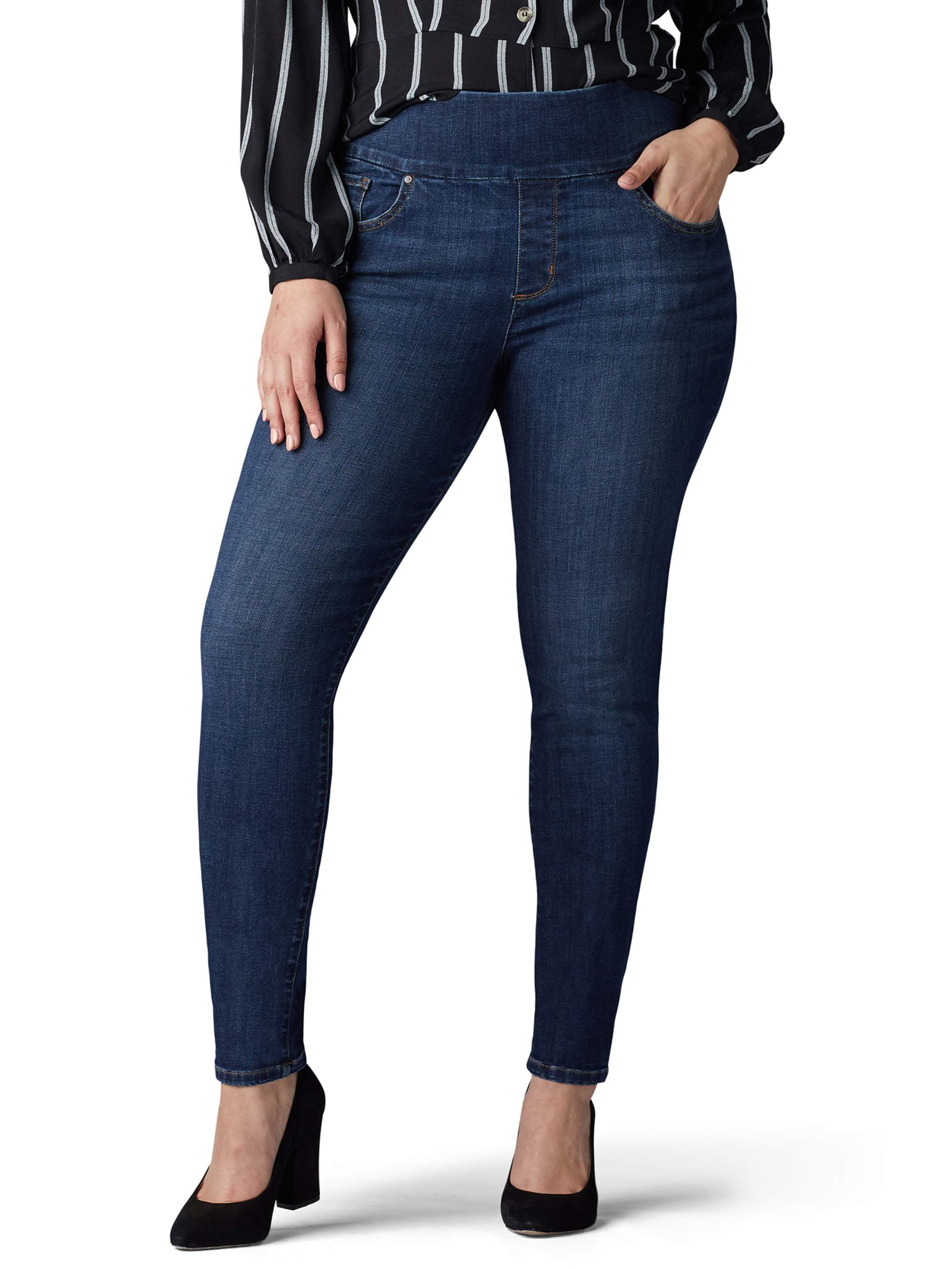 lee sculpting slim fit slim leg pull on jean