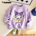 thumbnail image 1 of Sanrio-Camiseta de manga larga para niñas, sudaderas con solapa de estilo coreano, suéteres bonitos, jerséis, Tops de Anime My Melody, 1 of 4