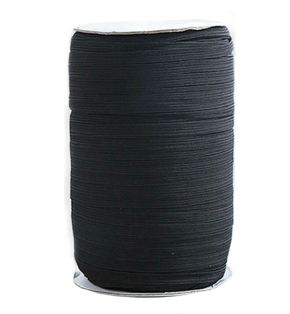 200 Yards 3/5mm Length DIY Braided Elastic Band Cord Knit Sewing1/8"1/5" 180m 