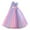 Pink, variant on WOYY Girl Elegant Gradient Rainbow Pageant Gown Birthday Party Princess Dress, Sizes 3-12