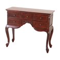 thumbnail image 2 of International Caravan Windsor Console à 5 Tiroirs en Noyer Teinté, 2 of 2