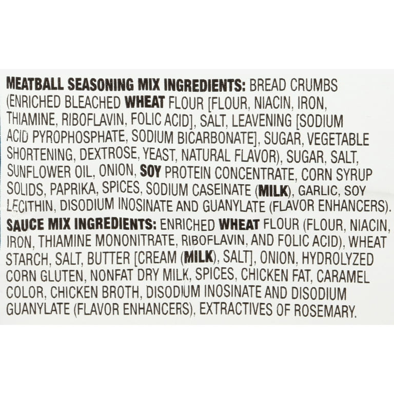 McCormick Swedish Meatball Seasoning & Sauce Mix 2.11 oz (3 Pack)