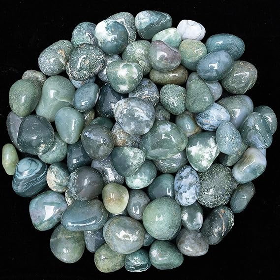 Multi Fluorite Tumbled Stones and Crystals Bulk 13 Pieces Set for Chakra Reiki Healing Crystal Healing Polished Stones Gemstones and Crystals Tumble for Gift Home & Office Decor