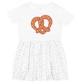 thumbnail image 3 of Inktastic Heart-shaped Pretzel Girls Toddler Dress, 3 of 5