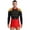 Black, variant on TiaoBug Men Circus Ringmaster Jumpsuit Fringe Bodysuit Showman Lion Tamer Halloween Leotard Red L