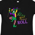 thumbnail image 4 of Inktastic Let the Good Times Roll Mardi Gras Jester Boys or Girls Toddler T-Shirt, 4 of 5