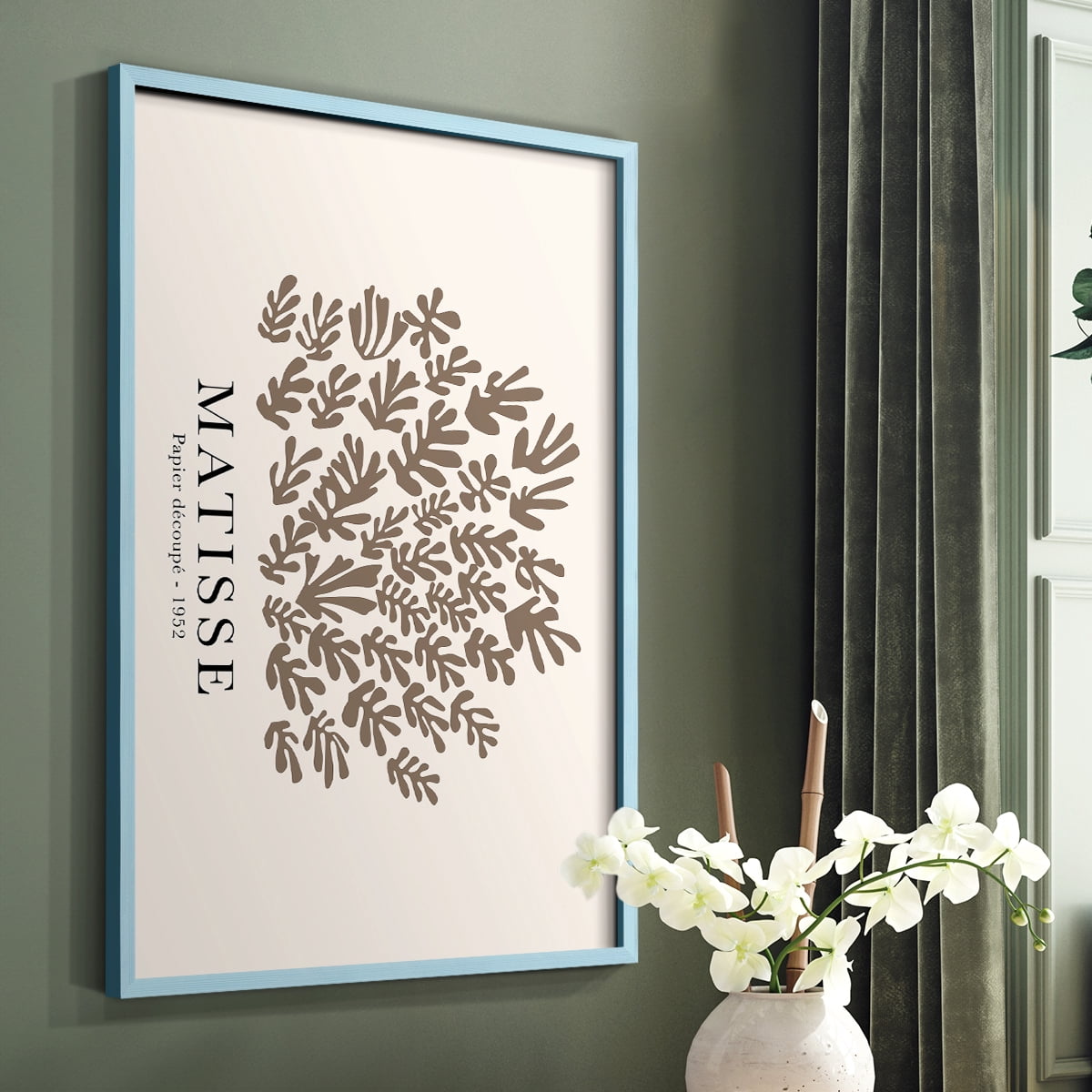 Matisse CCLII in Solid Wood 11 x 14 Framed Print
