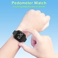 thumbnail image 3 of HUYVMAY Kids Digital Pedometer Watch,USB Rechargeable Watch with Alarm Clock/Stopwatch/Calorie/Distance/Step Tracker for Boys Girls (Age Group 5-16), 3 of 8