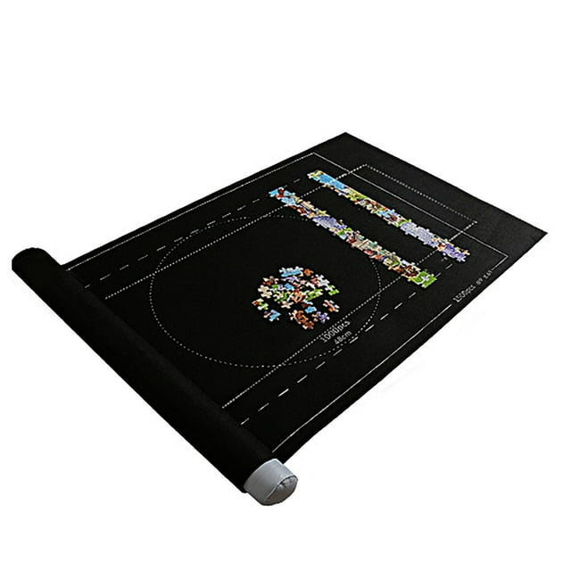 Grand Rouleau de Tapis de Casse-Tête pour un Rangement Sécurisé et un Transport Facile de Casse-Têtes de 1500 Pcs