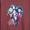 thumbnail image 3 of Golden Girls - Paint Splatter Group - Women's Lightweight French Terry Long Sleeve Shirt, 3 of 5