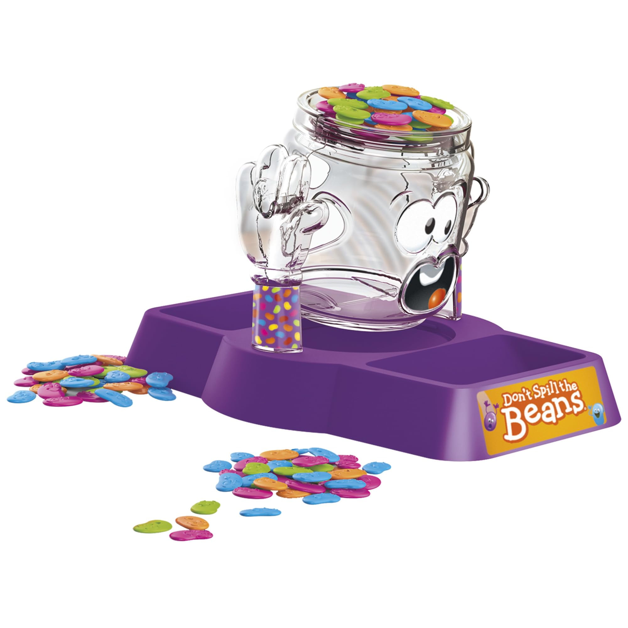 Hasbro Gaming Don't Spill YPF5&nbsp;The Beans Game | Balancing Board Game for Boys & Girls | Kids Preschool Games | Easter Gifts for Girls & Boys | 2 Players | Ages 3+