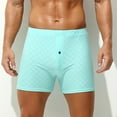 thumbnail image 4 of Hfnxid Boxer Briefs,Men's Solid Color Elastic Waist Casual Underpants, 4 of 5