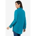 thumbnail image 2 of Woman Within Plus Size Perfect Long Sleeve Shirt, 2 of 6