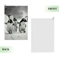 thumbnail image 2 of ONETECH Penguins Snow Wildlife Golf Towel Golf Accessories and Gifts 24x16in 1PC, 2 of 7