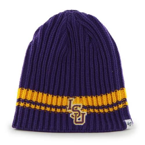 LSU Tigers 47 Brand NCAA Ontario Cuffless Knit Hat by 47 Brand