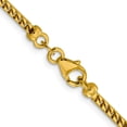 thumbnail image 4 of 14K Yellow Gold Jbsp's 2.4mm Franco Chain (24 X 2.4) Made In Italy 7182-24, 4 of 5