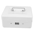 thumbnail image 6 of UPGRATOR 1Pcs Money Organizer Iron Safe Box with Combination Lock for Home Use 6.29X4.72X2.85in, 6 of 8