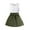 White, variant on Tfken Summer Girls Outfit Sets Crew Neck Sleeveless Solid Color Vest And Skirts With Bowknot Belt Set Trendy Casual Children Soft Outfit White Size 8-9 Years