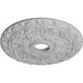 thumbnail image 3 of Ekena Millwork 19 7/8"OD x 3 5/8"ID x 1 1/4"P Spring Leaf Ceiling Medallion (Fits Canopies up to 5 5/8"), Hand-Painted Frost, 3 of 6