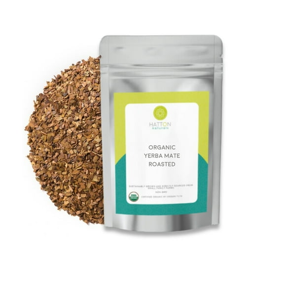 Organic Roasted Yerba Mate Loose Leaf Tea – Premium 1lb Bag, Bold and Smooth Herbal Energy