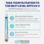 NU Aqua Platinum Series 7 Stage Alkaline and UV Ultraviolet 100GPD RO System