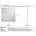 thumbnail image 2 of 19 5/8"W x 19 5/8"H Aire EnduraWall Decorative 3D Wall Panel, 2 of 12