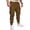 Brown, variant on Men's Cargo Pants Baggy Sweatpants Jogging Pants with Pocket Hiking Clothing Outdoor Pants