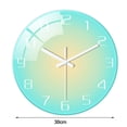 thumbnail image 2 of Twinkseal Work or Sleep Wall Clock Wall Clock Silent Modern Battery Operated Easy to Read Quartz Clock with Accurate Timekeeping Tempered Glass Hd for Work, 2 of 7