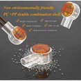 thumbnail image 4 of 300pcs Scotchlok UY Waterproof Connector, Resin Filled Cable Connectors Connection Clamps For Garden & Outdoor Robotic Lawn Mower-In stock, 4 of 5