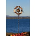 thumbnail image 1 of Ancient Graffiti 5 Butterflies Flamed Copper Stake, 1 of 1