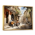 thumbnail image 2 of Designart "Cuba flow Street II" People Floater Framed Wall Decor, 2 of 7