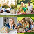 thumbnail image 6 of Lunch Bag Women,Lunch Box for Women Adult Men,Small Leakproof Mushroom Lunch Tote Large Capacity Reusable Insulated Cooler Lunch Container for Work Office Picnic, 6 of 7