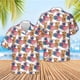 thumbnail image 3 of Camisa hawaiana con estampado 3D de la bandera estadounidense, blusa playera para hombre, camisas con solapa para trabajo, camisas cubanas, ropa para hombre, tops para hombre, 3 of 5