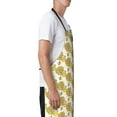 thumbnail image 3 of Picia Cartoon Honey Pot Bee Sunflower Waterproof Apron for Unisex Adult - Adjustable Bib Apron with Pockets, Ideal for Cooking, Gardening, Painting, and Household Chores, 3 of 9