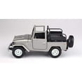 thumbnail image 2 of Toyota FJ40 FJ 40 Convertible Argent 1/24 Voiture Modèle Moulée sous Pression par Motormax, 2 of 5