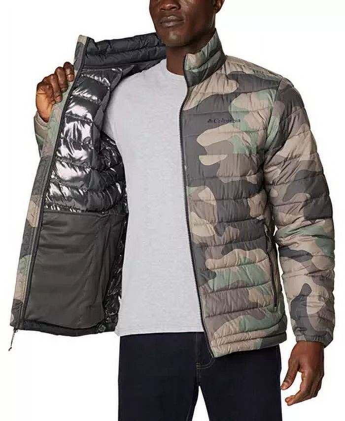 Columbia Men's Powder Lite Jacket, Cypress Mod Camo Print, XX