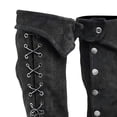 thumbnail image 2 of Pirate Boot Covers, Shoe Covers, Boot Covers, Durable Costume Props, Pirate Boot Black, 2 of 7