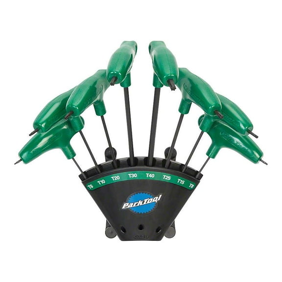 Park Tool PH-T1.2 P-Handle Torx Compatible Driver Set with Holder