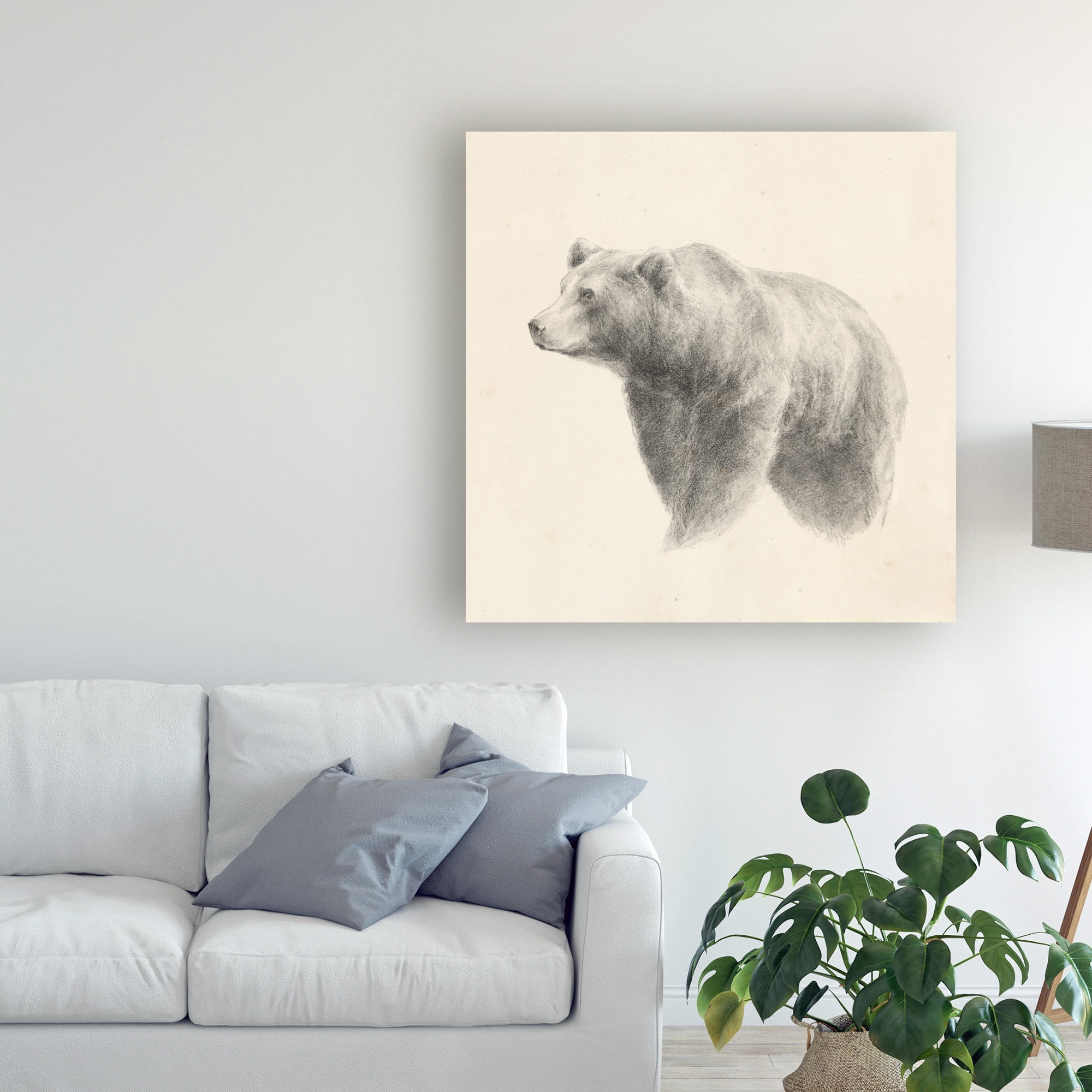 Trademark Fine Art 'Western Bear Study' Canvas Art by Ethan Harper