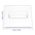 thumbnail image 2 of CIMAXIC 1Pack Acrylic Paint Scraper Transparent Square Crystal Scraper for DIY Handcrafts, 2 of 8