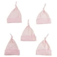 thumbnail image 3 of Bambini 1100-PINK-5 Bonnet pour Bébé Noué, Pink - Lot de 5, 3 of 3
