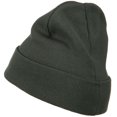 thumbnail image 2 of Big Size Superior Cotton Long Knitting Beanie - Grey XL-3XL, 2 of 5