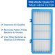 thumbnail image 2 of Reemplazo de filtro de aire compatible Holmes AER1 para filtro tipo HAPF30AT-Total Air HAPF, filtro HAPF30AT y filtro Holmes HAP242, 6 filtros HEPA verdaderos, 2 of 7